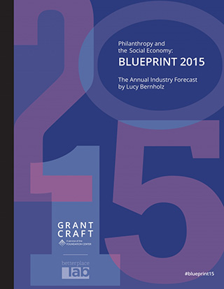Philanthropy and the Social Economy: Blueprint 2015