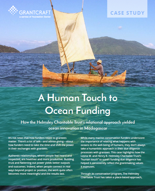 A Human Touch to Ocean Funding