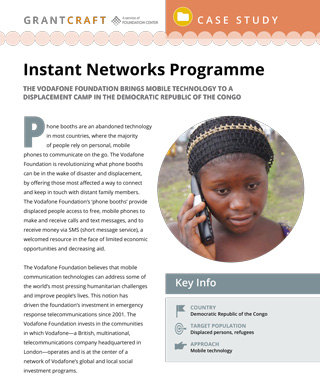 Instant Networks Programme