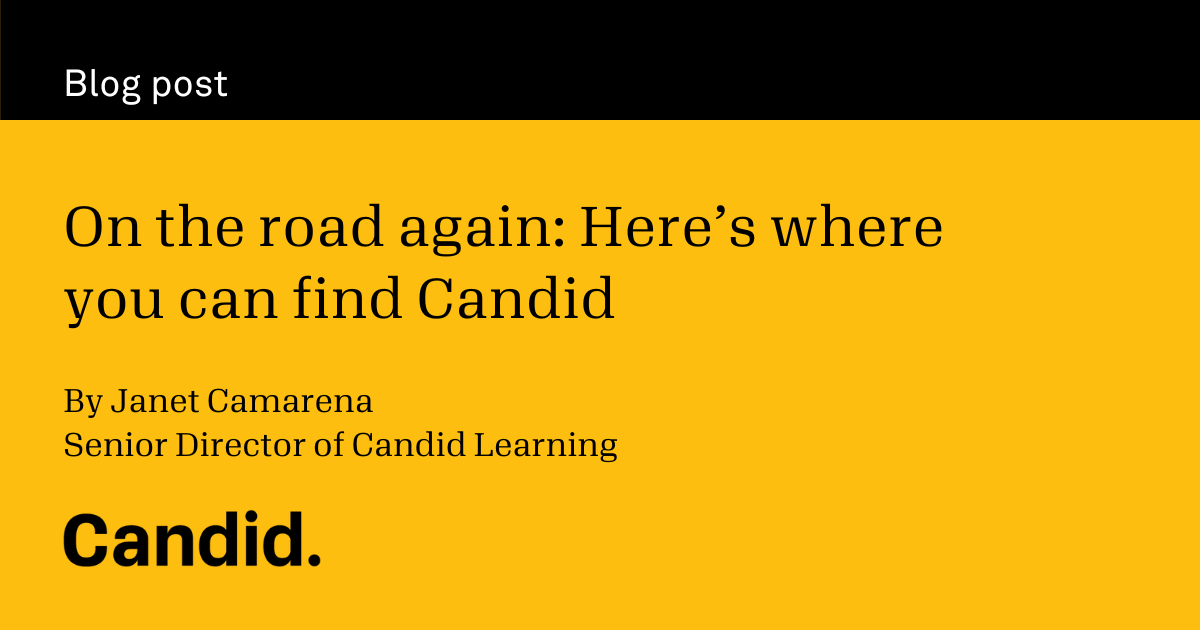 On the road again: Here’s where you can find Candid